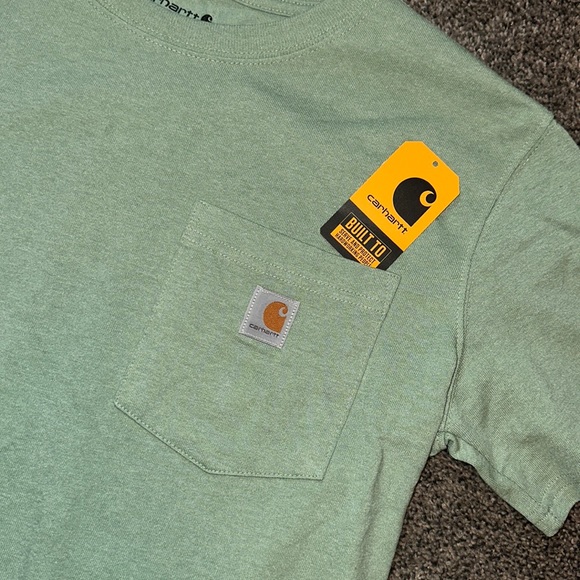 NEW Size Small Carhartt Green T-shirt. New never worn but tag is not attached. - Picture 2 of 3